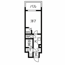 ミラージュパレス難波幸町の物件間取画像